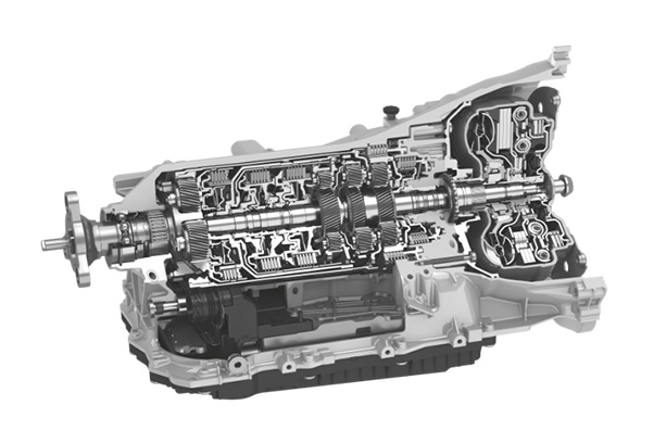 8-Gang-Automatgetriebe